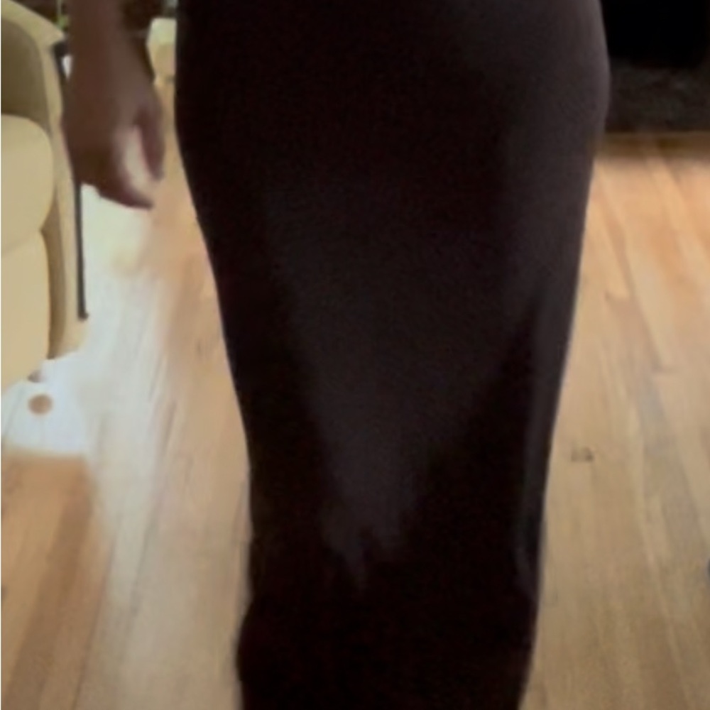 Donna Karan Brown Maxi Pencil Skirt for Work